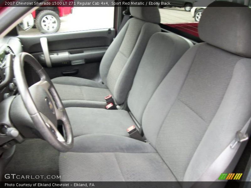 Sport Red Metallic / Ebony Black 2007 Chevrolet Silverado 1500 LT Z71 Regular Cab 4x4