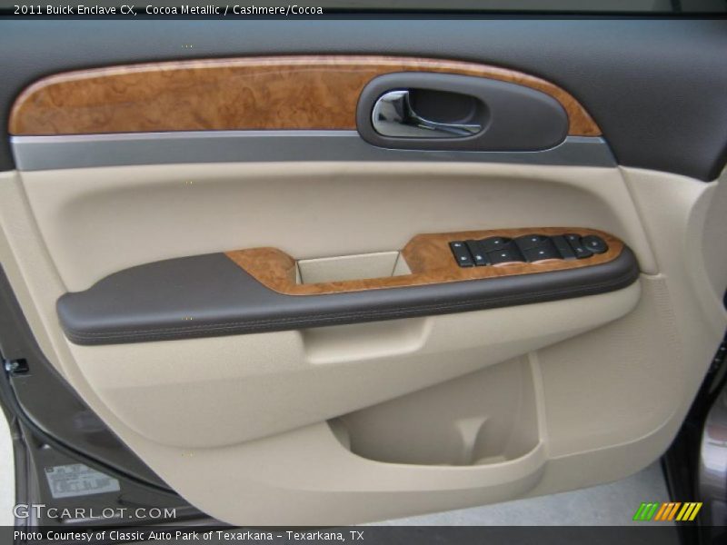 Cocoa Metallic / Cashmere/Cocoa 2011 Buick Enclave CX