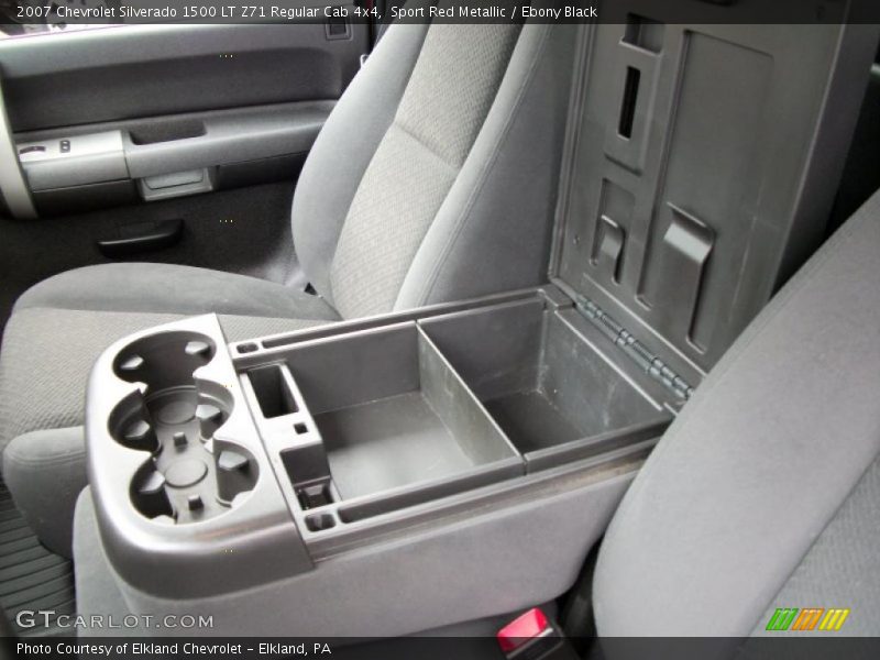 Sport Red Metallic / Ebony Black 2007 Chevrolet Silverado 1500 LT Z71 Regular Cab 4x4