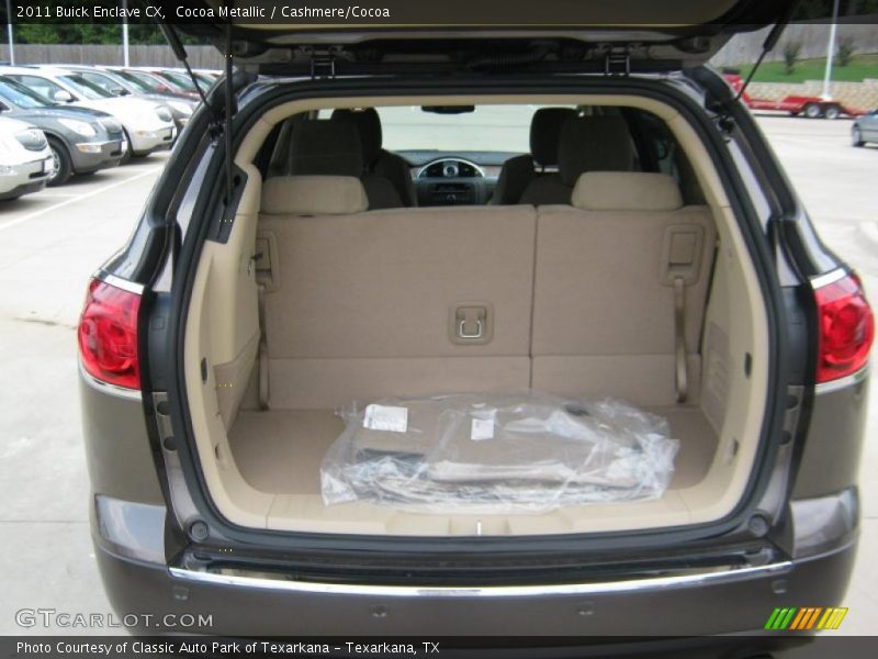 Cocoa Metallic / Cashmere/Cocoa 2011 Buick Enclave CX