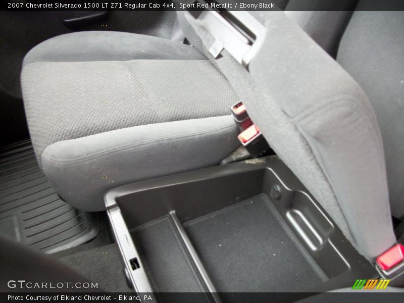Sport Red Metallic / Ebony Black 2007 Chevrolet Silverado 1500 LT Z71 Regular Cab 4x4