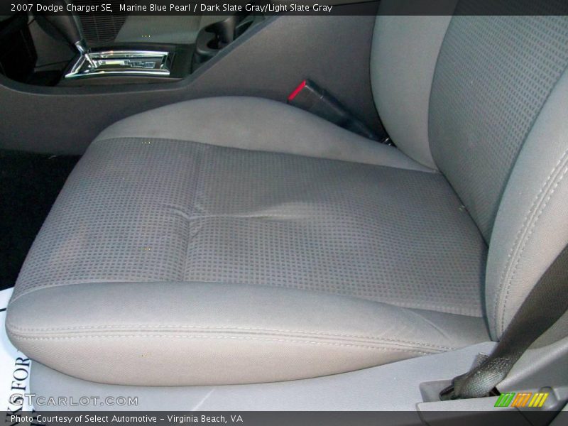 Marine Blue Pearl / Dark Slate Gray/Light Slate Gray 2007 Dodge Charger SE