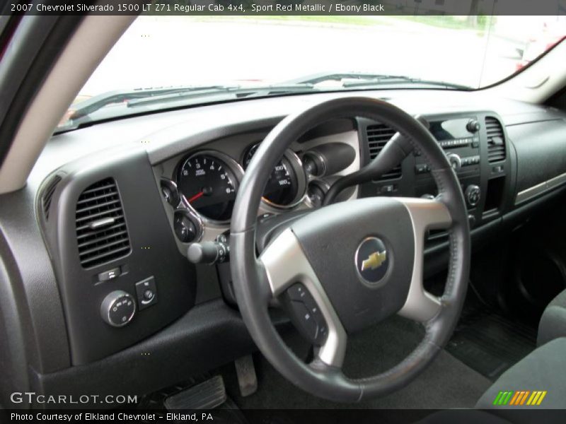 Sport Red Metallic / Ebony Black 2007 Chevrolet Silverado 1500 LT Z71 Regular Cab 4x4
