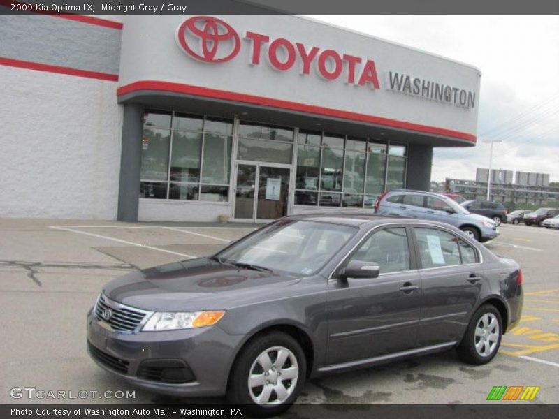Midnight Gray / Gray 2009 Kia Optima LX