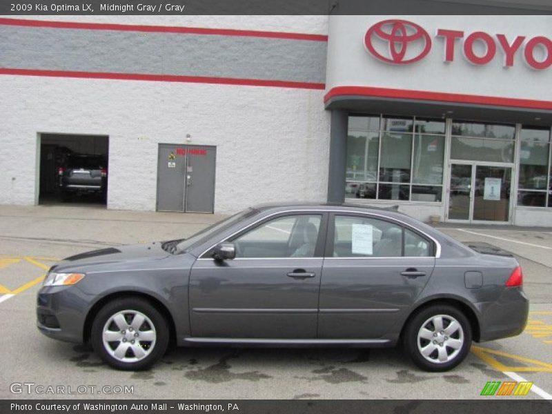 Midnight Gray / Gray 2009 Kia Optima LX