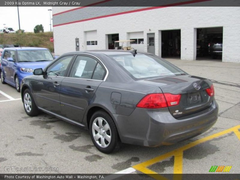Midnight Gray / Gray 2009 Kia Optima LX