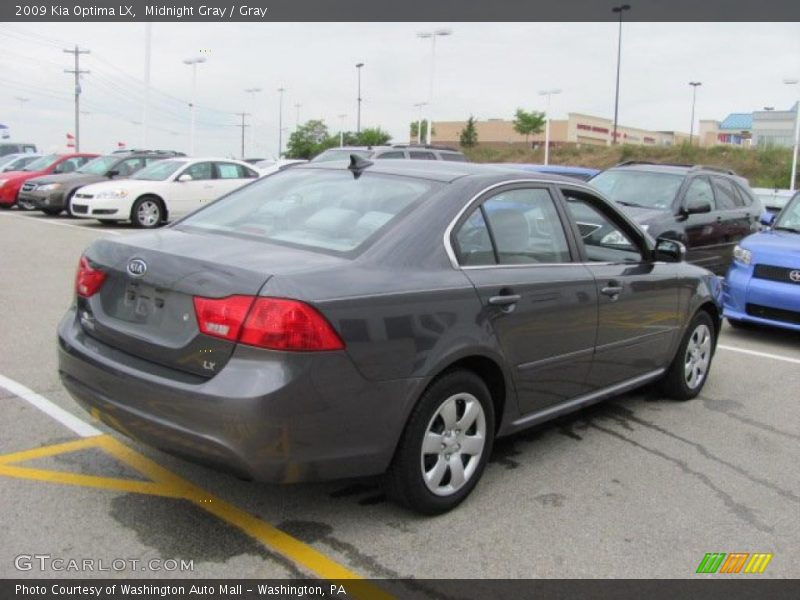 Midnight Gray / Gray 2009 Kia Optima LX