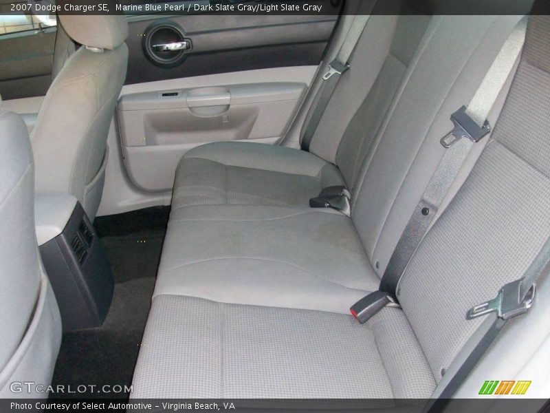Marine Blue Pearl / Dark Slate Gray/Light Slate Gray 2007 Dodge Charger SE