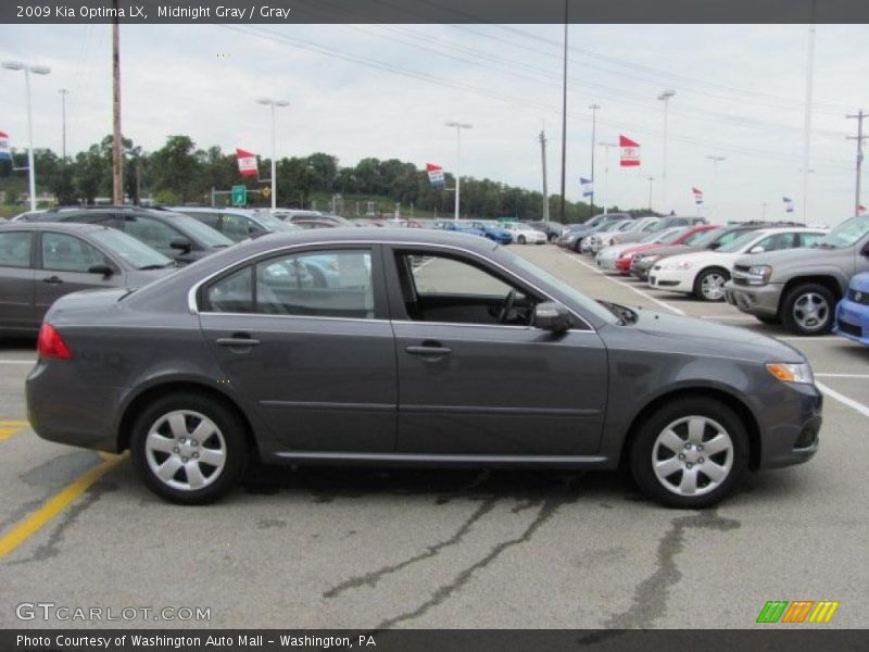Midnight Gray / Gray 2009 Kia Optima LX