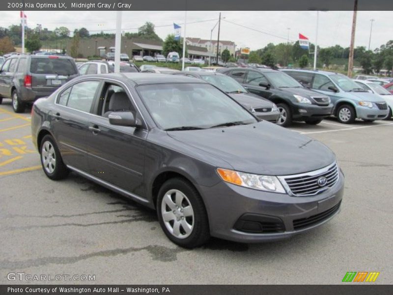 Midnight Gray / Gray 2009 Kia Optima LX