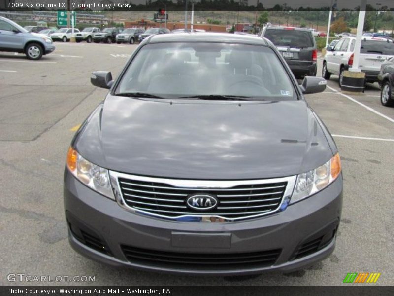 Midnight Gray / Gray 2009 Kia Optima LX