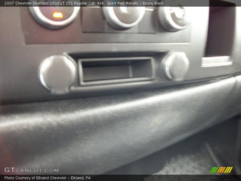 Sport Red Metallic / Ebony Black 2007 Chevrolet Silverado 1500 LT Z71 Regular Cab 4x4