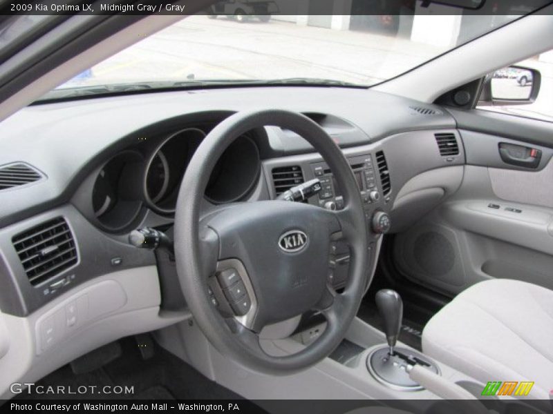 Midnight Gray / Gray 2009 Kia Optima LX