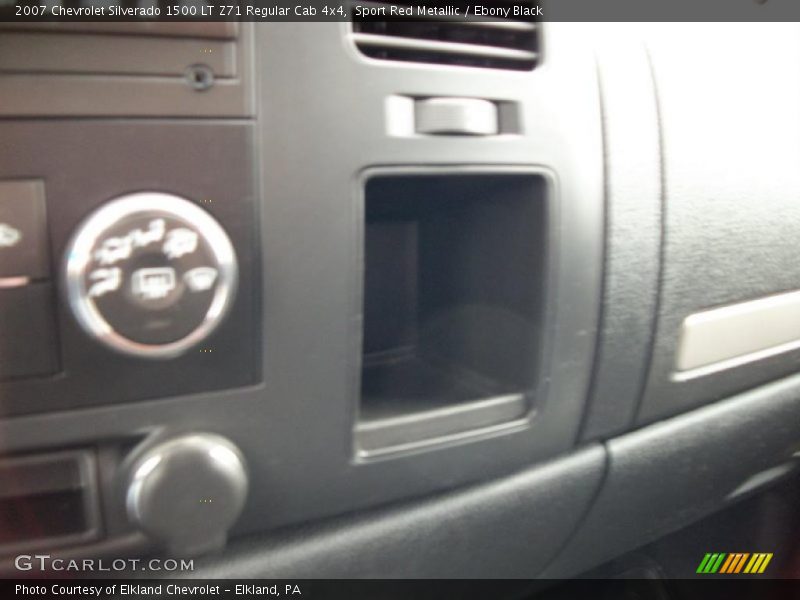 Sport Red Metallic / Ebony Black 2007 Chevrolet Silverado 1500 LT Z71 Regular Cab 4x4