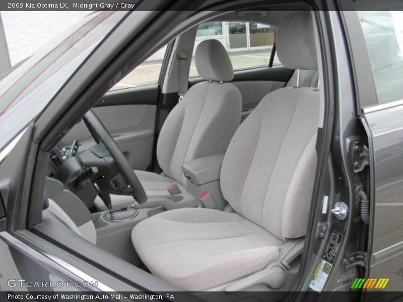 Midnight Gray / Gray 2009 Kia Optima LX