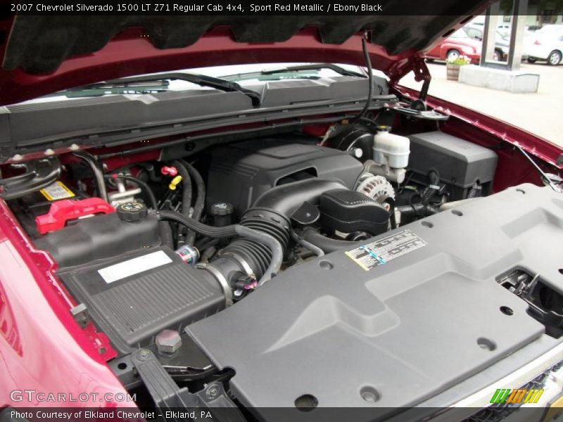 Sport Red Metallic / Ebony Black 2007 Chevrolet Silverado 1500 LT Z71 Regular Cab 4x4