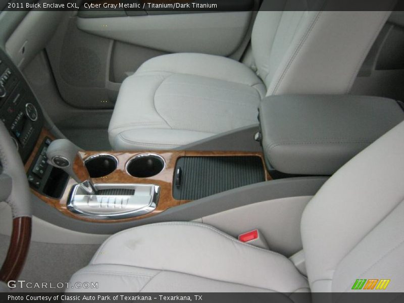 Cyber Gray Metallic / Titanium/Dark Titanium 2011 Buick Enclave CXL