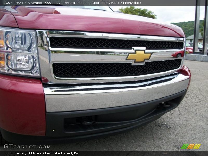 Sport Red Metallic / Ebony Black 2007 Chevrolet Silverado 1500 LT Z71 Regular Cab 4x4