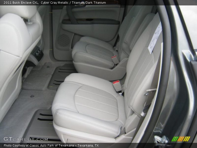 Cyber Gray Metallic / Titanium/Dark Titanium 2011 Buick Enclave CXL