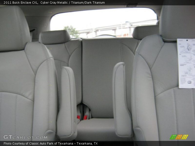 Cyber Gray Metallic / Titanium/Dark Titanium 2011 Buick Enclave CXL