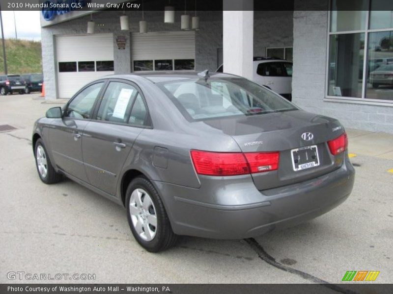 Willow Gray / Gray 2010 Hyundai Sonata GLS