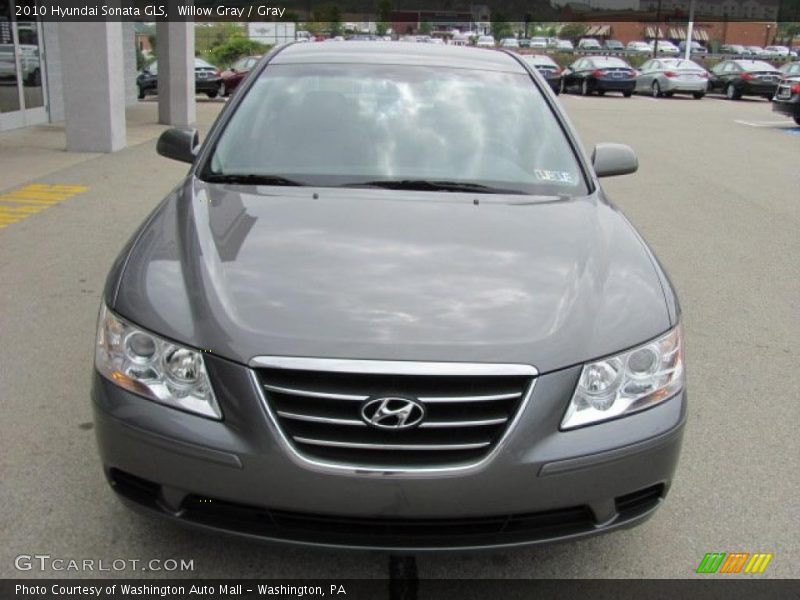 Willow Gray / Gray 2010 Hyundai Sonata GLS
