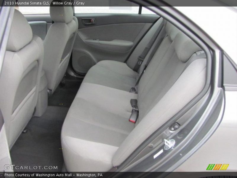 Willow Gray / Gray 2010 Hyundai Sonata GLS