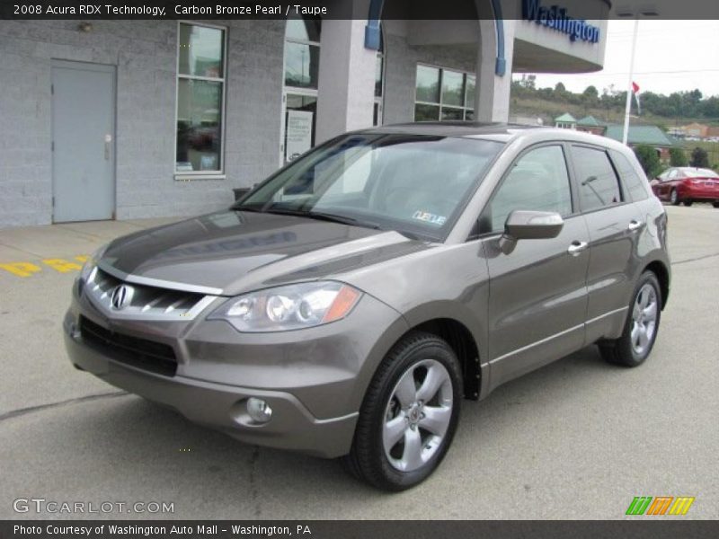 Carbon Bronze Pearl / Taupe 2008 Acura RDX Technology