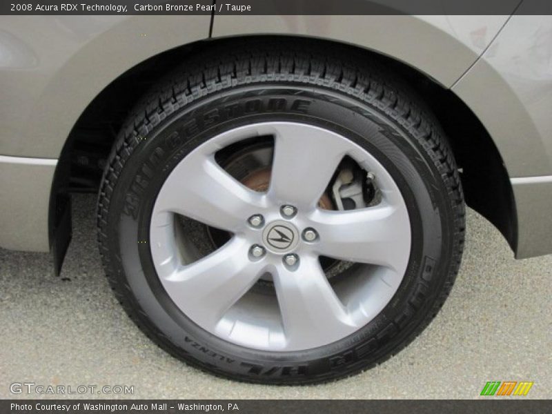 Carbon Bronze Pearl / Taupe 2008 Acura RDX Technology