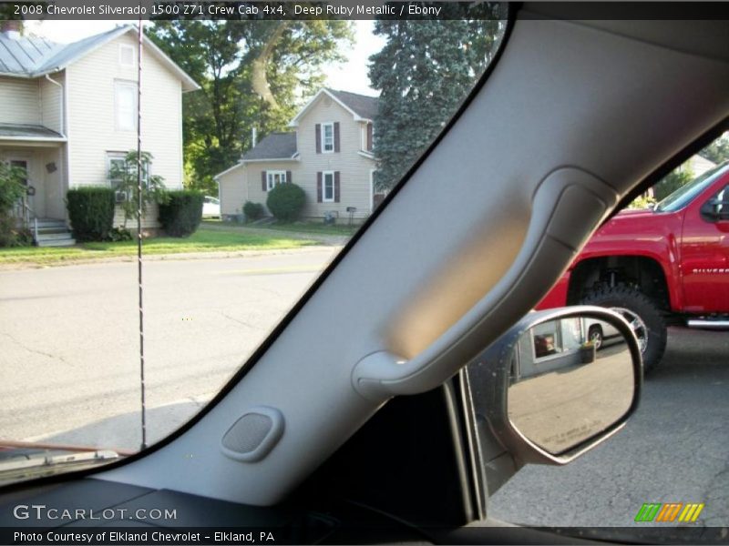 Deep Ruby Metallic / Ebony 2008 Chevrolet Silverado 1500 Z71 Crew Cab 4x4