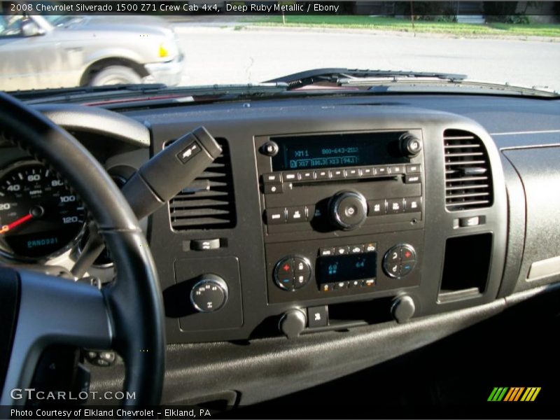 Deep Ruby Metallic / Ebony 2008 Chevrolet Silverado 1500 Z71 Crew Cab 4x4