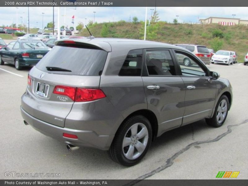 Carbon Bronze Pearl / Taupe 2008 Acura RDX Technology