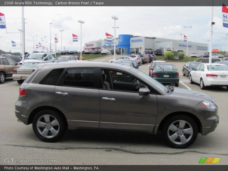 Carbon Bronze Pearl / Taupe 2008 Acura RDX Technology