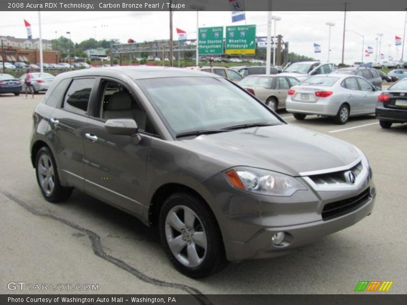 Carbon Bronze Pearl / Taupe 2008 Acura RDX Technology