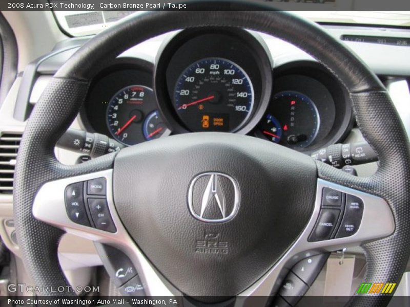 Carbon Bronze Pearl / Taupe 2008 Acura RDX Technology