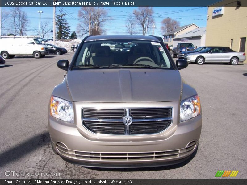 Light Sandstone Metallic / Pastel Pebble Beige 2009 Dodge Caliber SXT