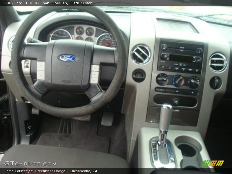 Black / Black 2007 Ford F150 FX2 Sport SuperCab