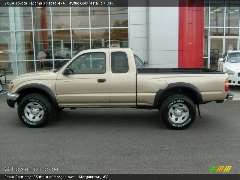 Mystic Gold Metallic / Oak 2004 Toyota Tacoma Xtracab 4x4