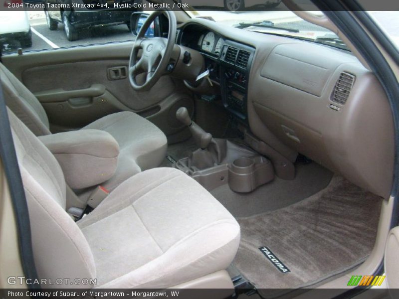Mystic Gold Metallic / Oak 2004 Toyota Tacoma Xtracab 4x4