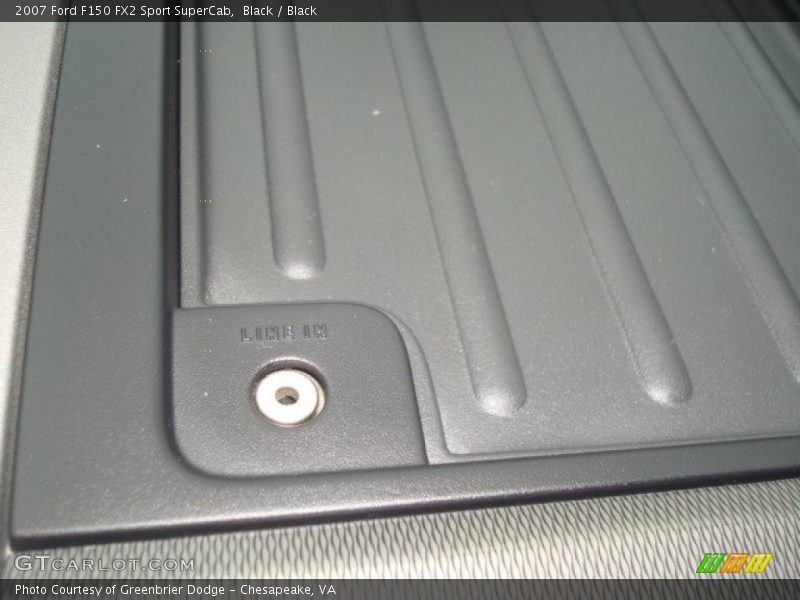 Black / Black 2007 Ford F150 FX2 Sport SuperCab