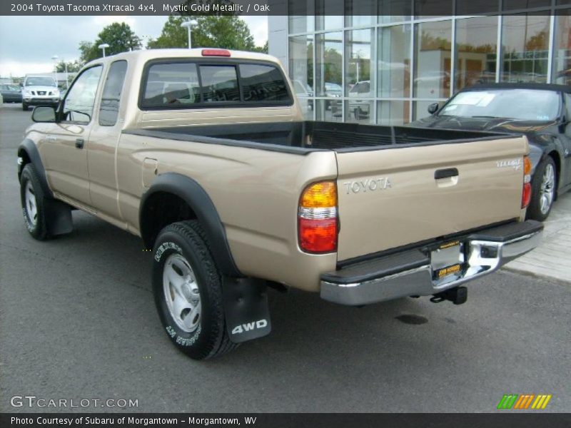 Mystic Gold Metallic / Oak 2004 Toyota Tacoma Xtracab 4x4