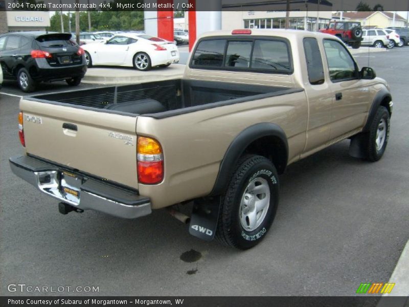 Mystic Gold Metallic / Oak 2004 Toyota Tacoma Xtracab 4x4