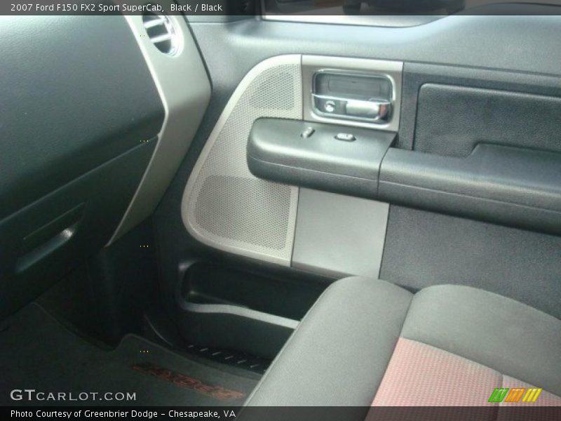 Black / Black 2007 Ford F150 FX2 Sport SuperCab