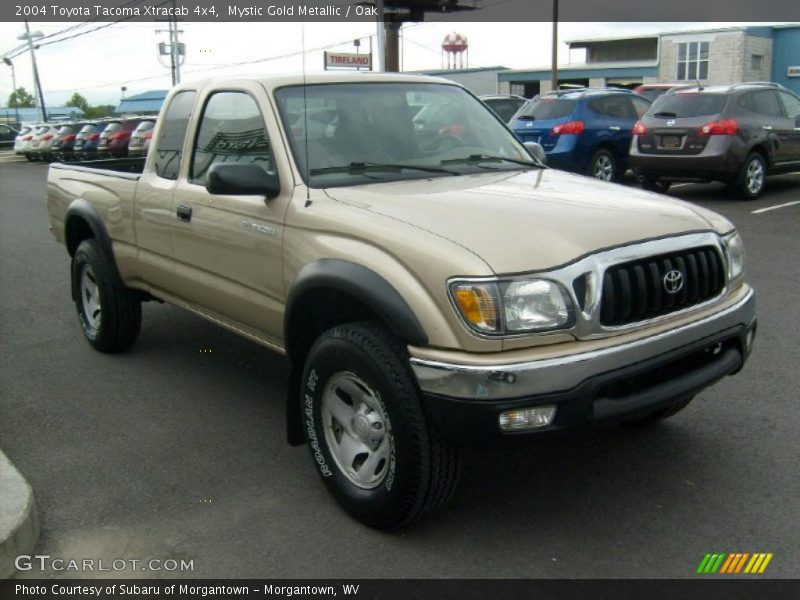 Mystic Gold Metallic / Oak 2004 Toyota Tacoma Xtracab 4x4