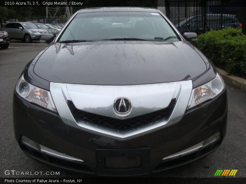 Grigio Metallic / Ebony 2010 Acura TL 3.5