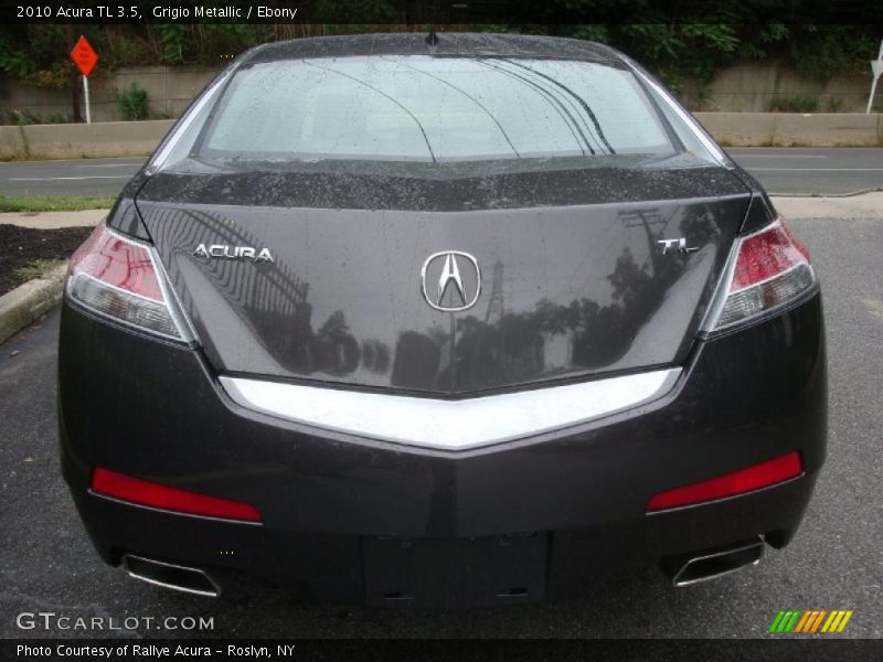 Grigio Metallic / Ebony 2010 Acura TL 3.5