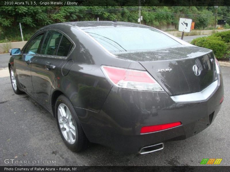 Grigio Metallic / Ebony 2010 Acura TL 3.5
