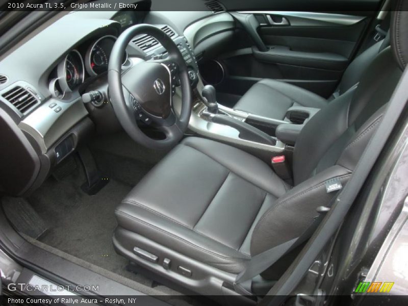 Grigio Metallic / Ebony 2010 Acura TL 3.5