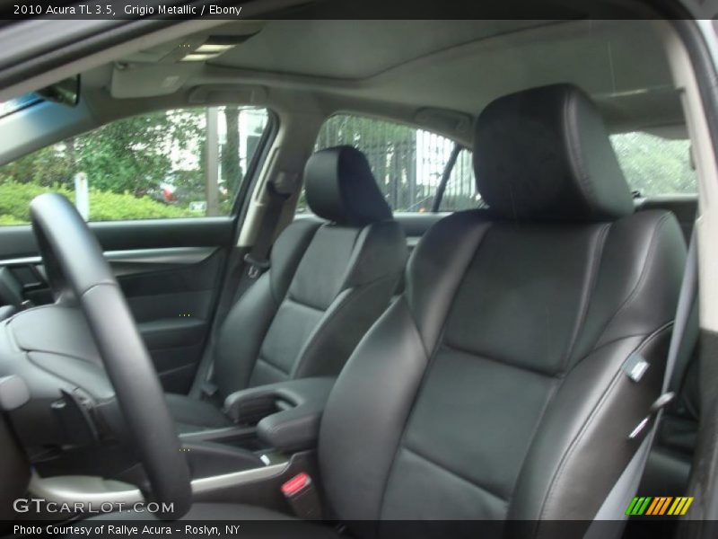 Grigio Metallic / Ebony 2010 Acura TL 3.5