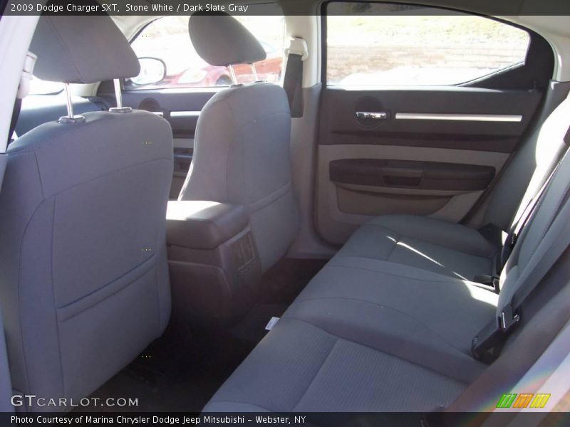 Stone White / Dark Slate Gray 2009 Dodge Charger SXT